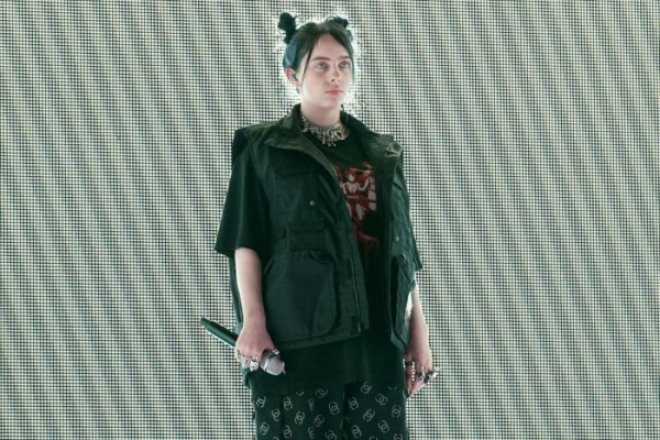 Billie Eilish performs 'Lunch' on 'The Late Show'