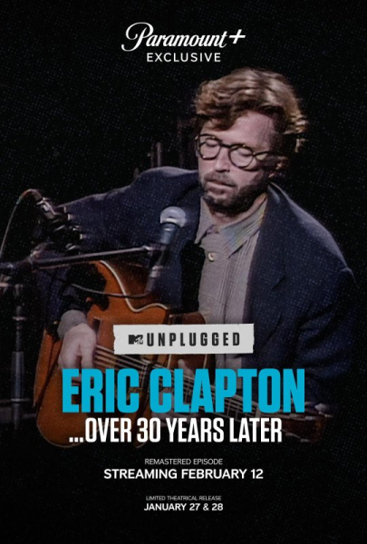 'Eric Clapton Unplugged...Over 30 Years Later' coming to theaters, Paramount+