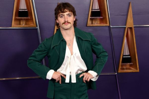 Benson Boone releases album, 'Mr. Electric Blue' music video