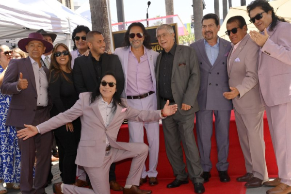 Los Bukis honored with star on Hollywood Walk of Fame