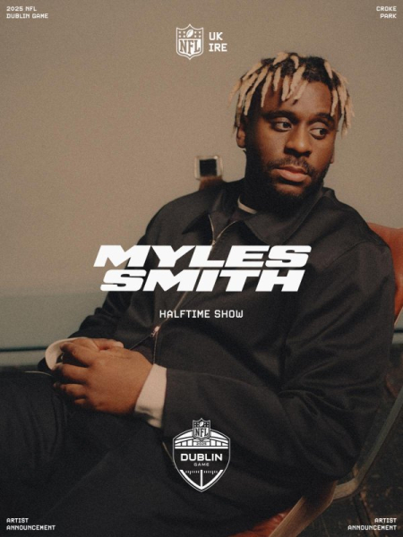 Myles Smith to headline NFL Dublin game halftime show