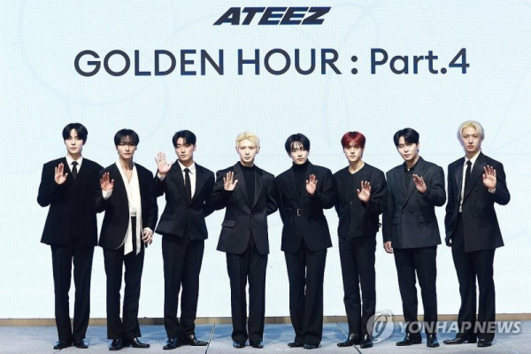 Ateez to drop new EP 'Golden Hour: Part. 4' Friday